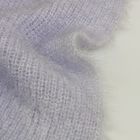 Feather Pattern Microfiber Machine Knitting Yarn Shinny 0.7CM 0.9CM 100% Nylon