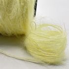 1/7NM 4CM Feather Yarn Long Hairy No Hairy Drop Off 100% Nylon Customized Color Core Yarn