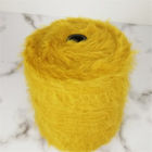 100% Nylon 4CM Hairy Fluffy Feather Yarn For Machine Knitting