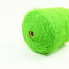 Textured Ping Pong Yarn Nylon Fluffy Yarn Ball  Eyelash Feather Yarn For Knitting
