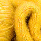 Recycle Polyester GRS Wool Alpaca Yarn Acrylic Nylon Air Covered Yarns For Hand Knitting