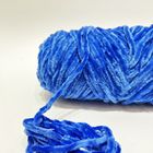 1.2NM 100% Polyester Velvet Chenille Knitting Yarn RING SPUN