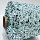 Customized 1/2.3NM Sequin Yarn Crochet Cotton Blended Yarn 55% Cotton 45% Polyester