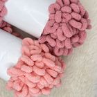 100G 70M 100% Polyester Finger Loop Yarn Soft Thick Chunky Yarn For Baby
