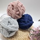Chunky Chenille Puffy Wool Yarn For Arm Knitting Blanket 250gram/ROLL 25meters 8OZ
