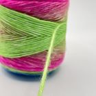 Ring Spun Cake Cotton Blend Yarn For Crochet 35%Cotton 55%Acrylic 10%Wool