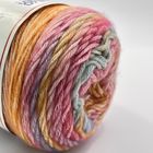 Dyed Flag Yarn Crochet Cotton Acrylic Blend Yarn Hand Knitting