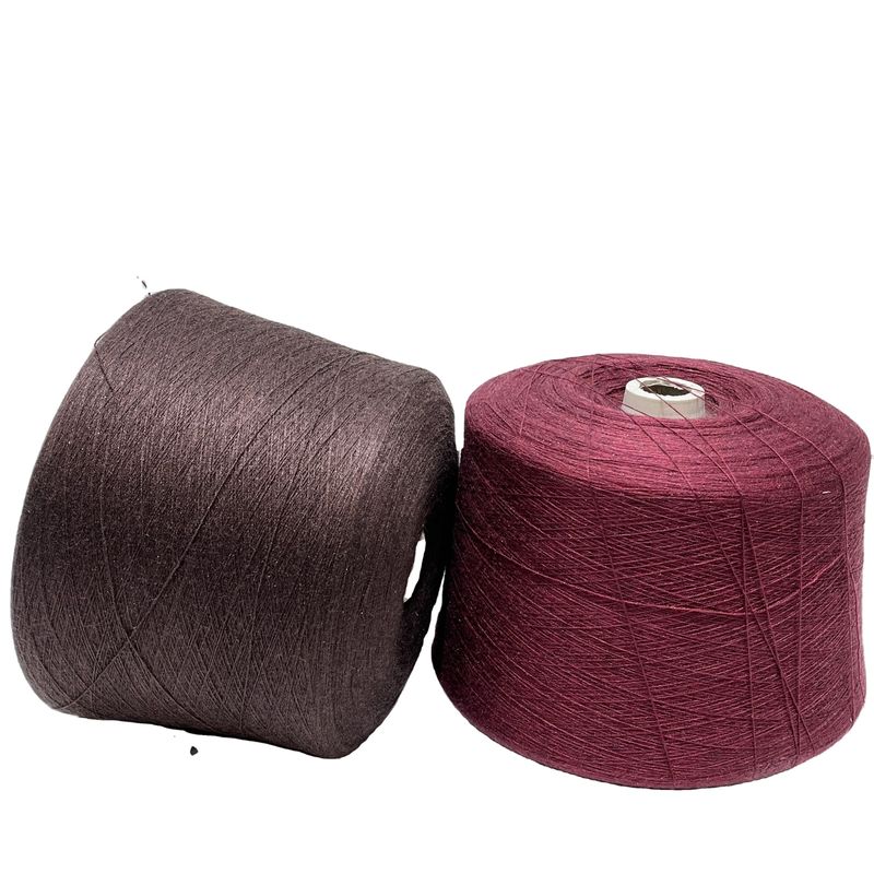 high quality Factory directly price 100 colors  crystal core spun yarn