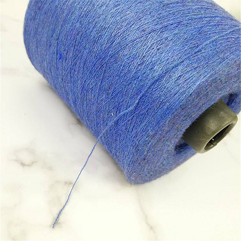 Factory wholesale cashmere like yarn antipilling polyester core spun blended yarn