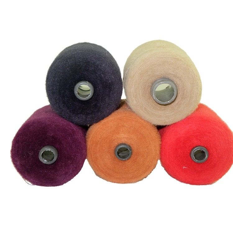 Customized 100% Nylon Polyester Chunky Yarn For Hand Knitting