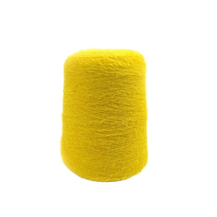 Hot sale anti-pilling 100% nylon hairy drop eyelash feather yarn