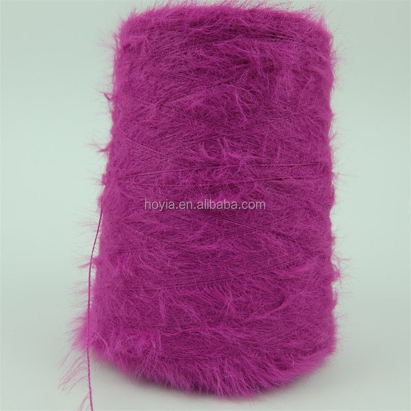 Soft Fur Feather Angora Rabbit Yarn Soft Wool Yarn