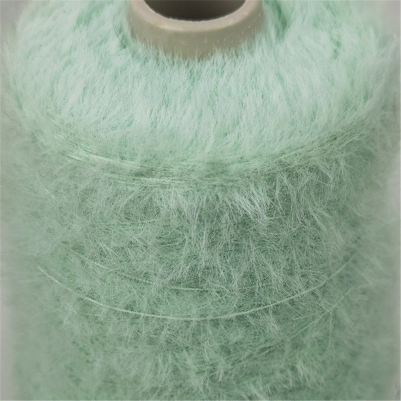 Dyed Nylon or Polyester feather Yarn for woven knitting