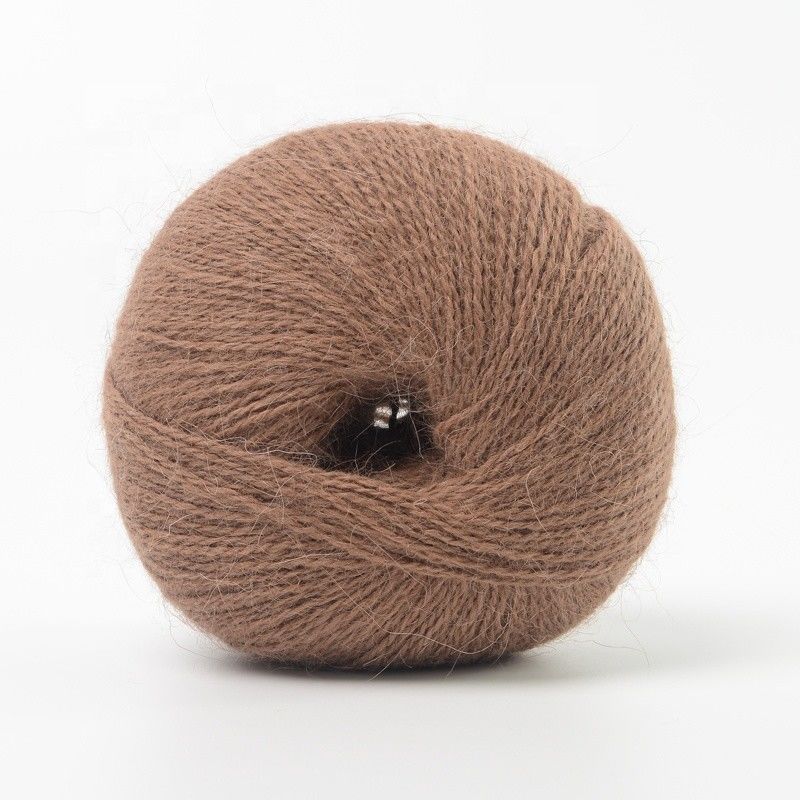 Angora Soft Mink Cashmere Knitting Yarn Long Hair